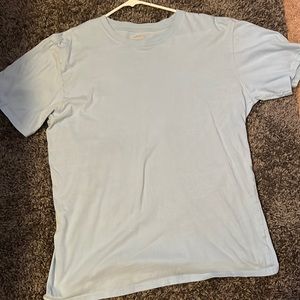 Baby blue plain Mens tee!!